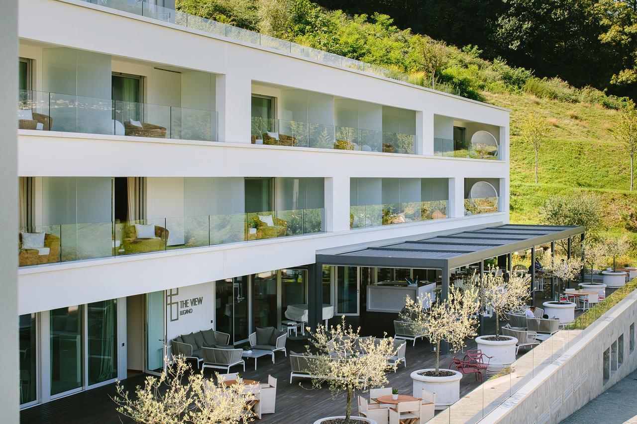 The View Lugano Hotel Парадизо Екстериор снимка