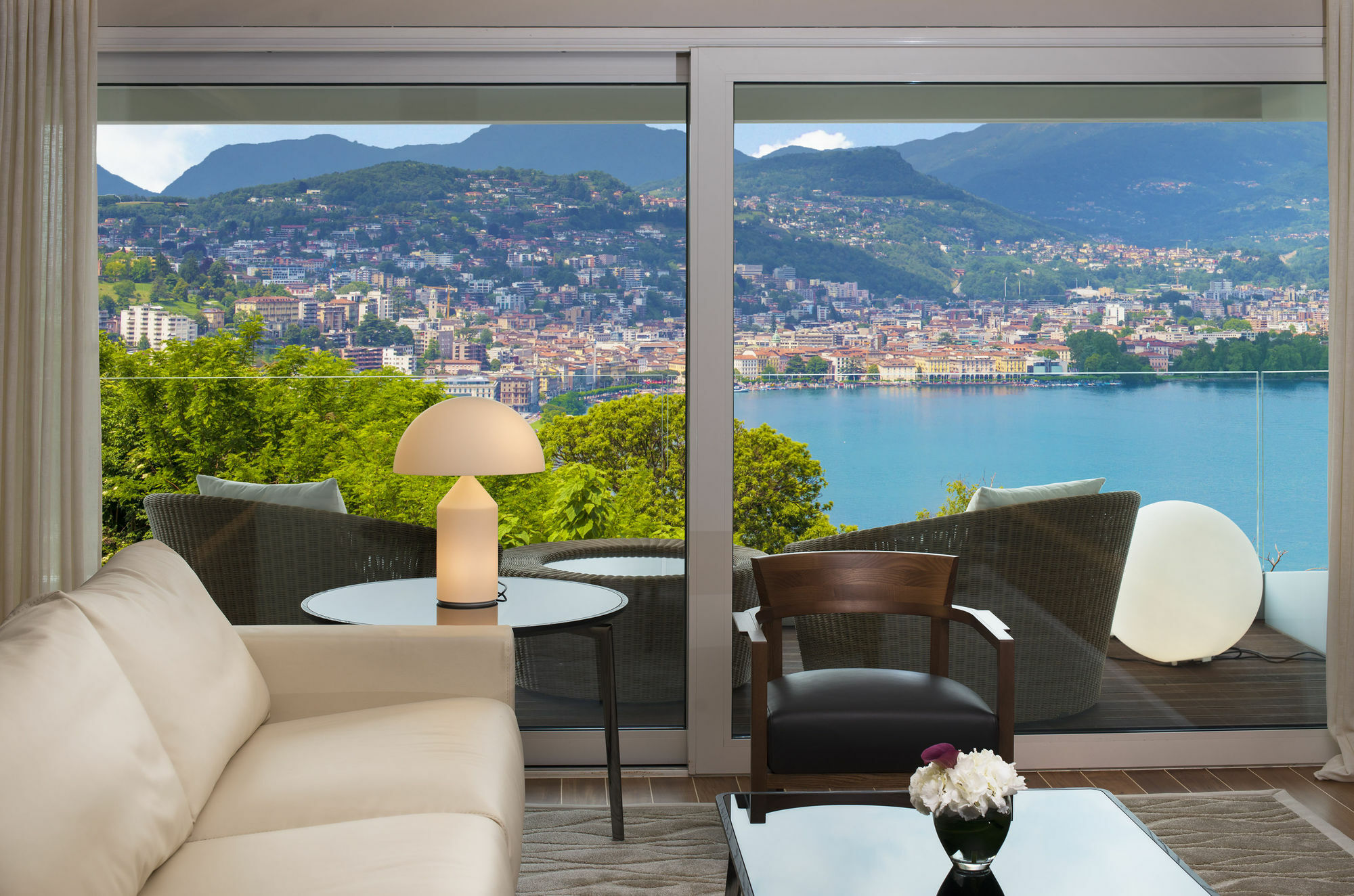 The View Lugano Hotel Парадизо Екстериор снимка